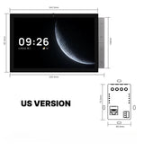 Smart Home Control Panel 10Inch Multilingual Touch Screen Built-In Bluetooth Zigbee Gateway Multifunction Scene Switch WIFI