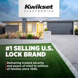 HALO Select Matte Black Wi-Fi Electronic Smart Lock Deadbolt with San Clemente Handleset Halifax Handle Combo Pack